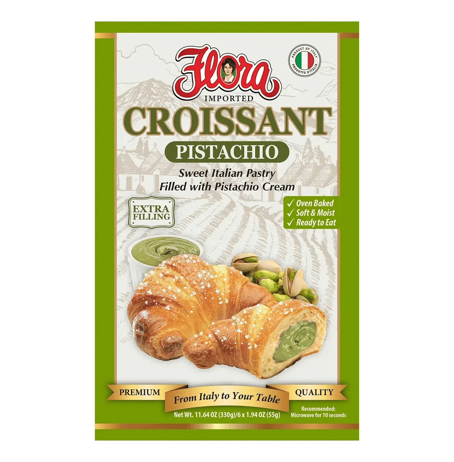 Croissants - Pistachio - 11.64 oz