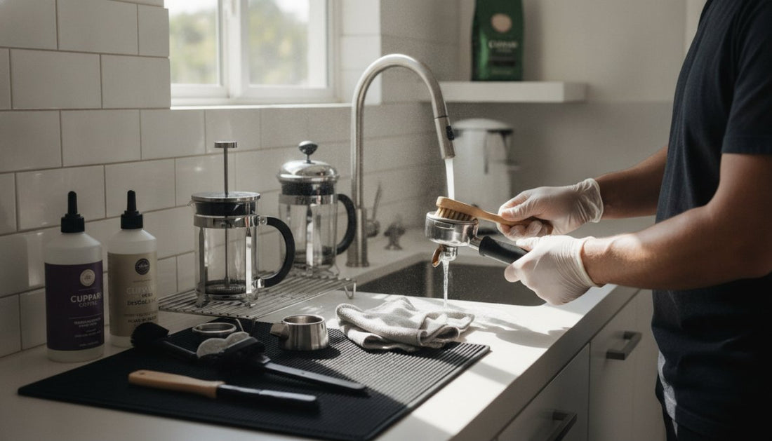 How to Clean Coffee Equipment Properly: Complete Guide