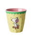 Melamine Cup with Snoopy Print - Medium - Yellow - 8.45 oz -