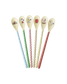 Melamine Latte Spoons - Snoopy...Set of 6 Spoons