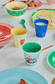 Melamine Cup with Snoopy Print - Green - 8.45 oz -