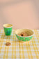 Melamine Cup with Snoopy Print - Green - 8.45 oz -