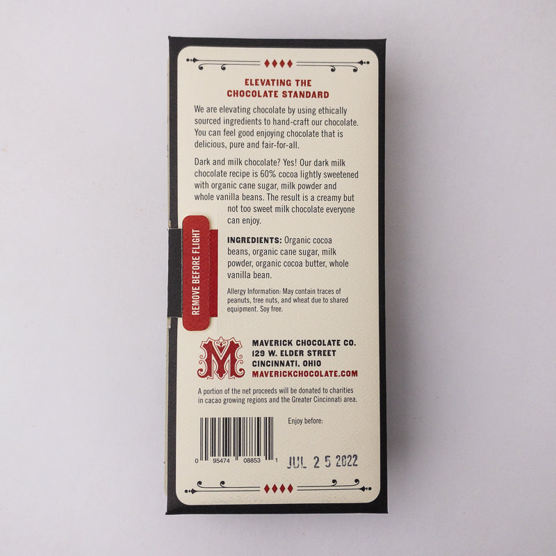 60% Dark Milk Chocolate