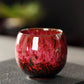 Japanese Style Ceramic Tea Cup Kiln Transformation Espresso Cup Porcelain Kung Fu Teacup Pottery Coffee Mug Wine Drinkware