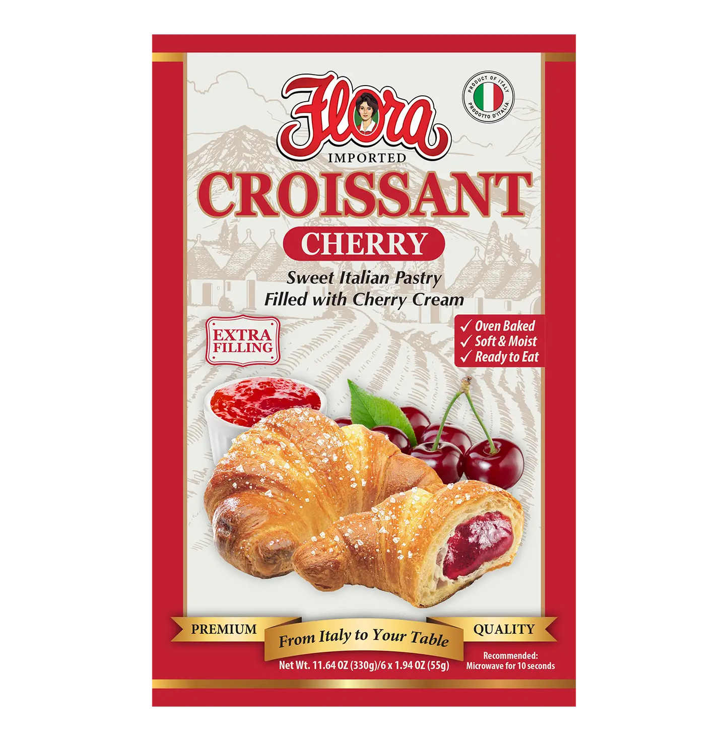 Croissants - Cherry - 11.64 oz